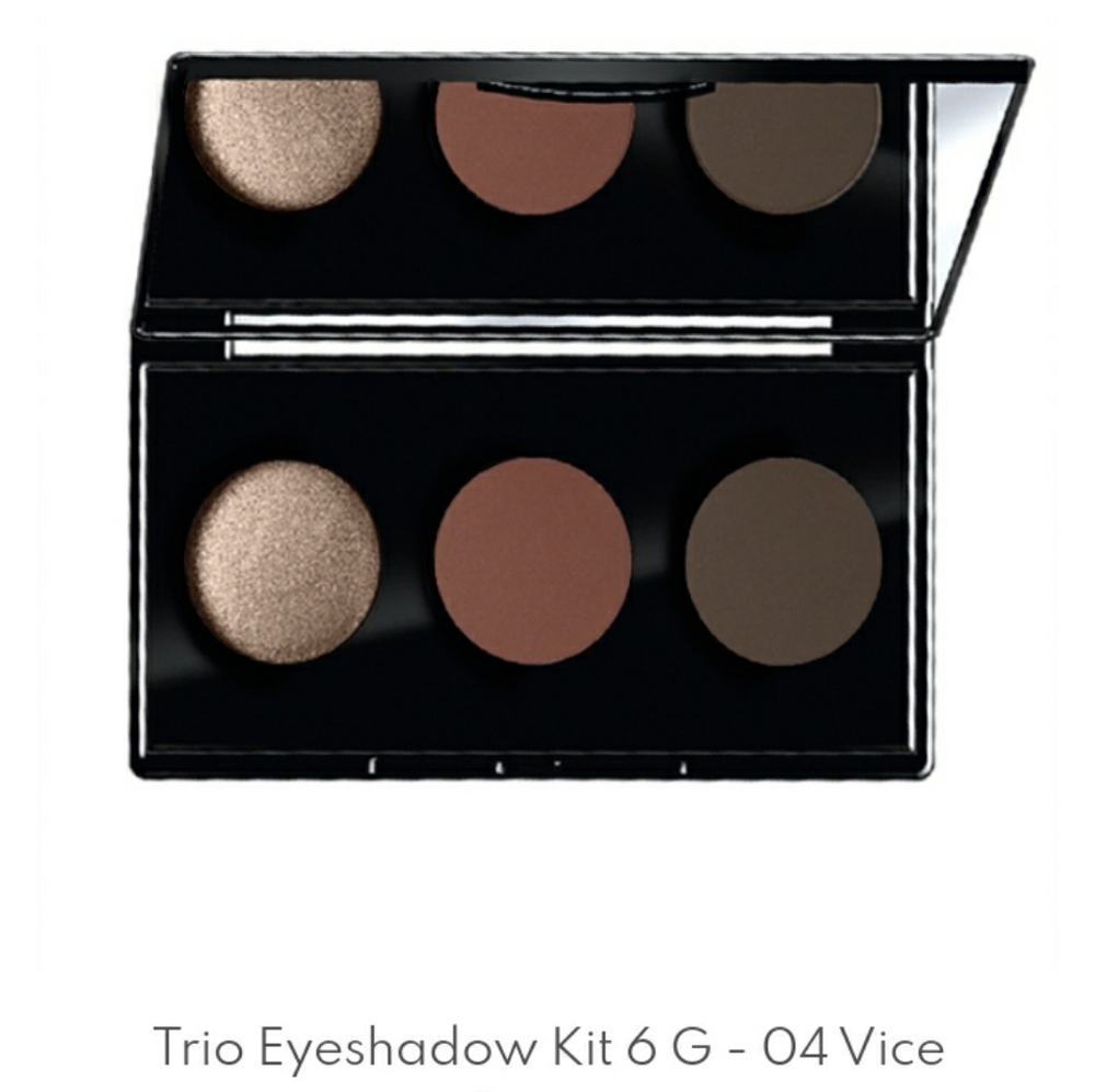 Farmasi Vice Brown trio eyeshadow palette